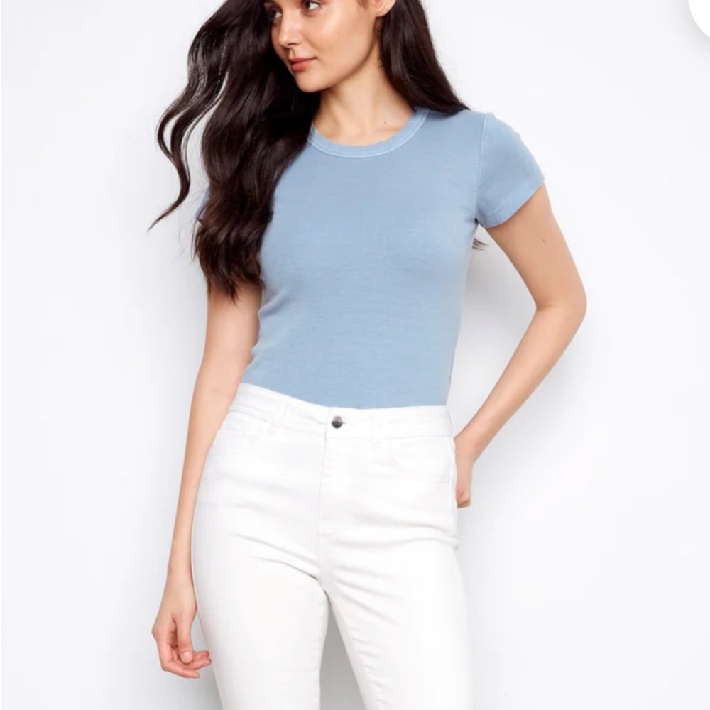 CHARLIE B Women's Crisp White Skinny Jeans